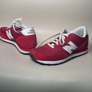 New Balance Vintage 501 Red Sneakers